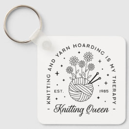 Strickgarnhöcker Schlüsselanhänger