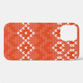Strickgeometrisches nahtloses Muster Case-Mate iPhone Hülle (Rückseite (Horizontal))