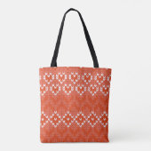 Strickgeometrisches nahtloses Muster Tasche (Rückseite)