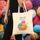 Strickgeschenk aus Stricktaschen aus Wolle Tragetasche