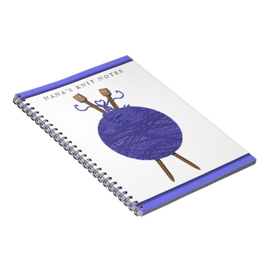 Strickgeschenke Notizblock (Rechte Seite)