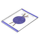 Strickgeschenke Notizblock (Linke Seite)