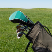 Strickgrüne Farben Golf Headcover (In SItu)