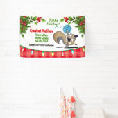 Strickhandwerk aus Eichhörnchengarn Banner (InSitu)