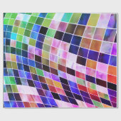 Stricking Colors Fun Wrapping Paper Geschenkpapier (Flach)