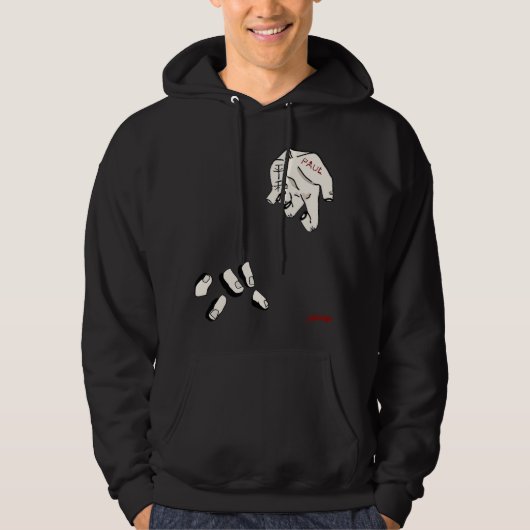 Strickjacke Core Corp Hoodie (Vorderseite)