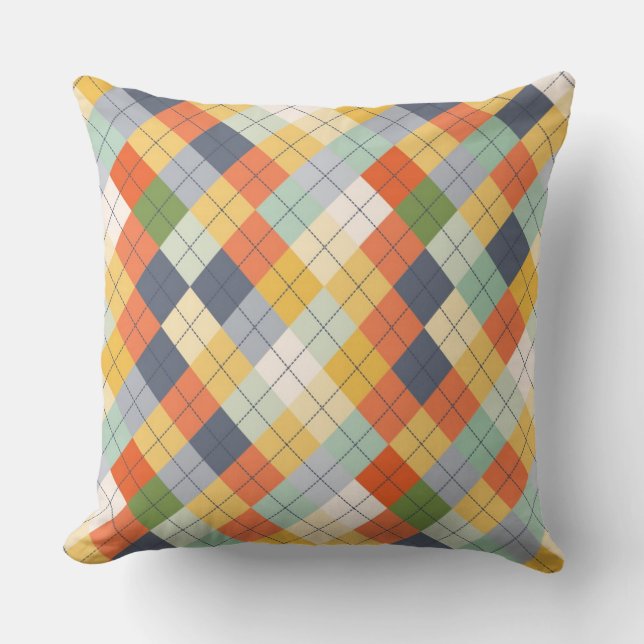 Strickjacke-Hintergrund 2 Kissen (Vorderseite)