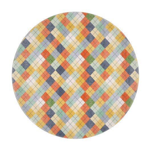 Strickjacke-Hintergrund 2 Schneidebrett (Vorderseite)