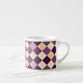 Strickjacke-Hintergrund Espressotasse (Rechts)