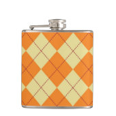 Strickjacke-Hintergrund Flachmann (Vorderseite)