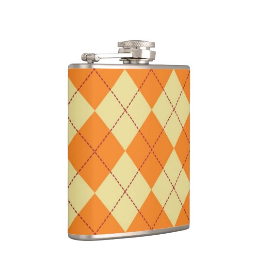 Strickjacke-Hintergrund Flachmann (Rechts)