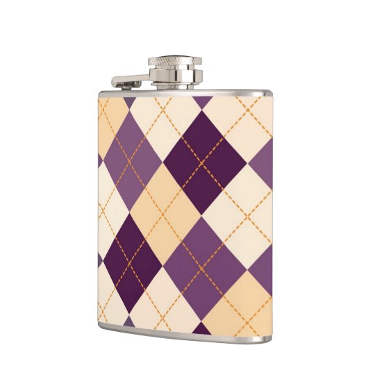 Strickjacke-Hintergrund Flachmann (Links)