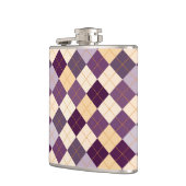 Strickjacke-Hintergrund Flachmann (Links)