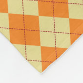 Strickjacke-Hintergrund Fleecedecke (Ecke)