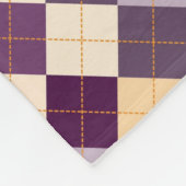 Strickjacke-Hintergrund Fleecedecke (Ecke)