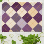 Strickjacke-Hintergrund Geschirrtuch (Gefaltet)