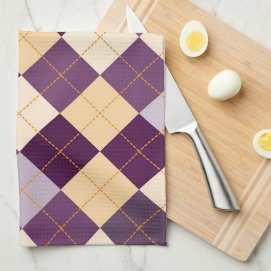 Strickjacke-Hintergrund Geschirrtuch (Viertel Falte)