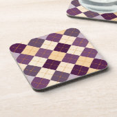 Strickjacke-Hintergrund Getränkeuntersetzer (Linke Seite)