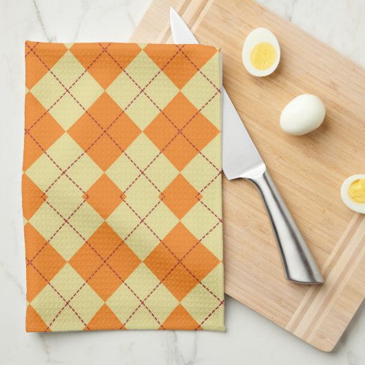 Strickjacke-Hintergrund Handtuch (Viertel Falte)