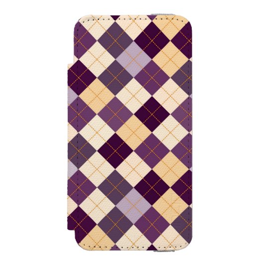 Strickjacke-Hintergrund Incipio iPhone Geldbeutel-Hülle (Folio Vorderseite)