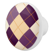 Strickjacke-Hintergrund Keramikknauf (Rechts)