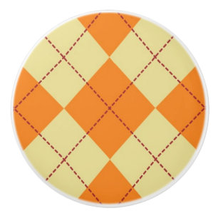 Strickjacke-Hintergrund Keramikknauf