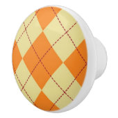 Strickjacke-Hintergrund Keramikknauf (Rechts)