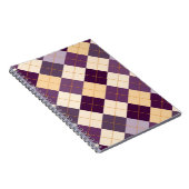 Strickjacke-Hintergrund Notizblock (Rechte Seite)