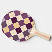 Strickjacke-Hintergrund Tischtennis Schläger (Seitenansicht)