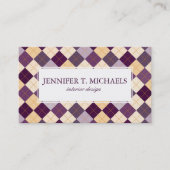 Strickjacke-Hintergrund Visitenkarte (Vorderseite)