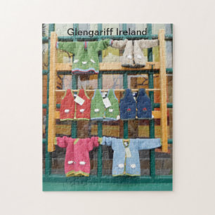 Strickjacken in Irland-Puzzlespiel Puzzle
