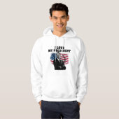 STRICKJACKEN OBAMA HOODIE (Vorne ganz)