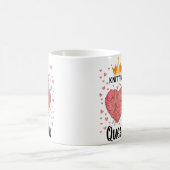 Strickkönigin Strickliebhaber Kaffeetasse (Mittel)
