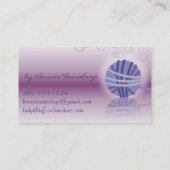 Strickkugel Visitenkarte (Rückseite)