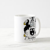 Strickland Familienwappen Kaffeetasse (VorderseiteRechts)