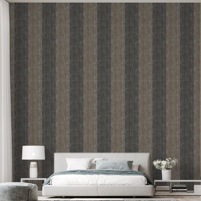 Strickle Textur Taupe und Brown Tapete (Schlafzimmer)