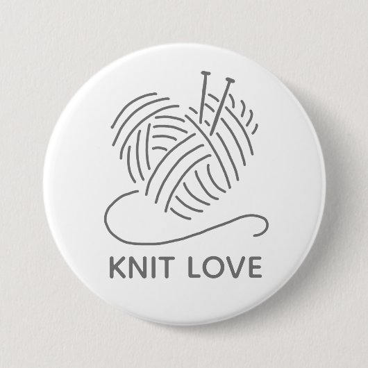 Strickliebe-Button Button (Vorderseite)