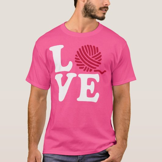 Strickliebe T-Shirt (Vorderseite)