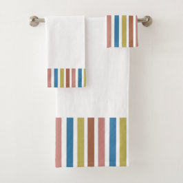 Stricklinien Badhandtuch Set
