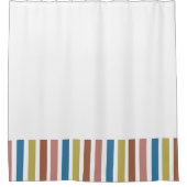 Stricklinien Duschvorhang (Vorderseite)