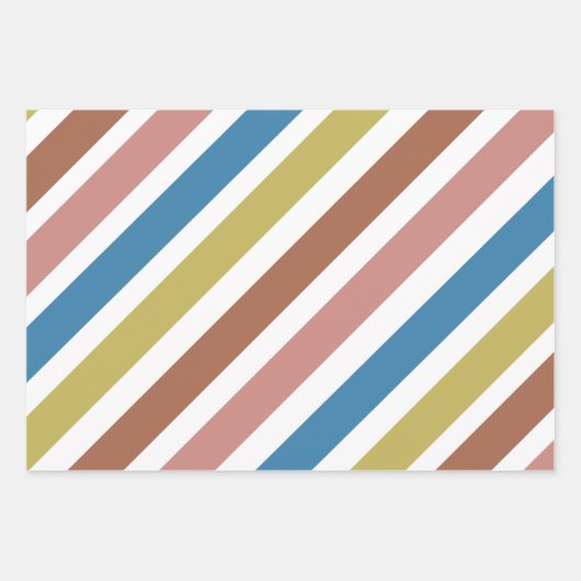 Stricklinien Geschenkpapier Set (Vorderseite 3)