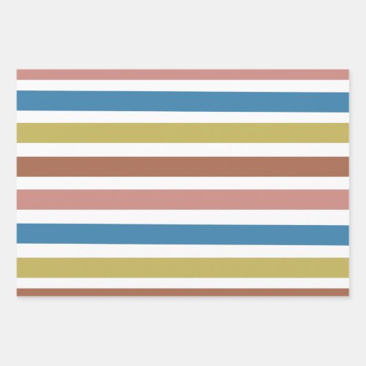 Stricklinien Geschenkpapier Set (Vorderseite 2)