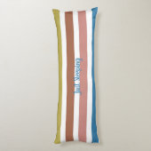 Stricklinien Seitenschläferkissen (Rückseite (Vertikal))