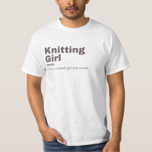Strickmädchen - Nitting T-Shirt
