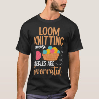 Strickmaschine Werkzeuge Garnsammeln Faser A T-Shirt