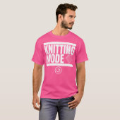 Strickmodus Ein Lustiges Stricken T-Shirt (Vorne ganz)