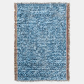 Strickmuster Decke (Vorderseite Vertikal)