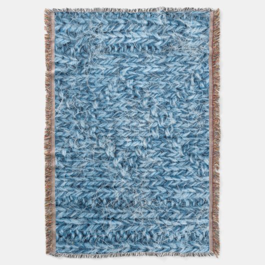 Strickmuster Decke (Vorderseite Vertikal)