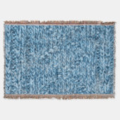 Strickmuster Decke (Vorderseite)