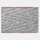Strickmuster Decke (Vorderseite)